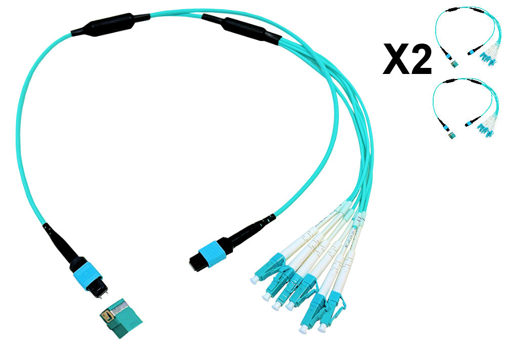 PureFiber® ULTRA | MPO ile Önceden Sonlandırılmış Fiber Optik Kablo