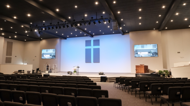 church sanctuary fiber optic uncompressed
