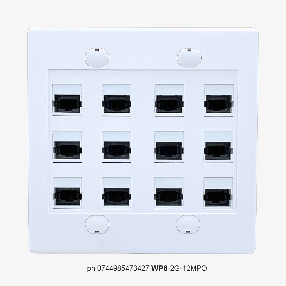 FiberWallplate® - WP8 | Çoklu MPO konektörü