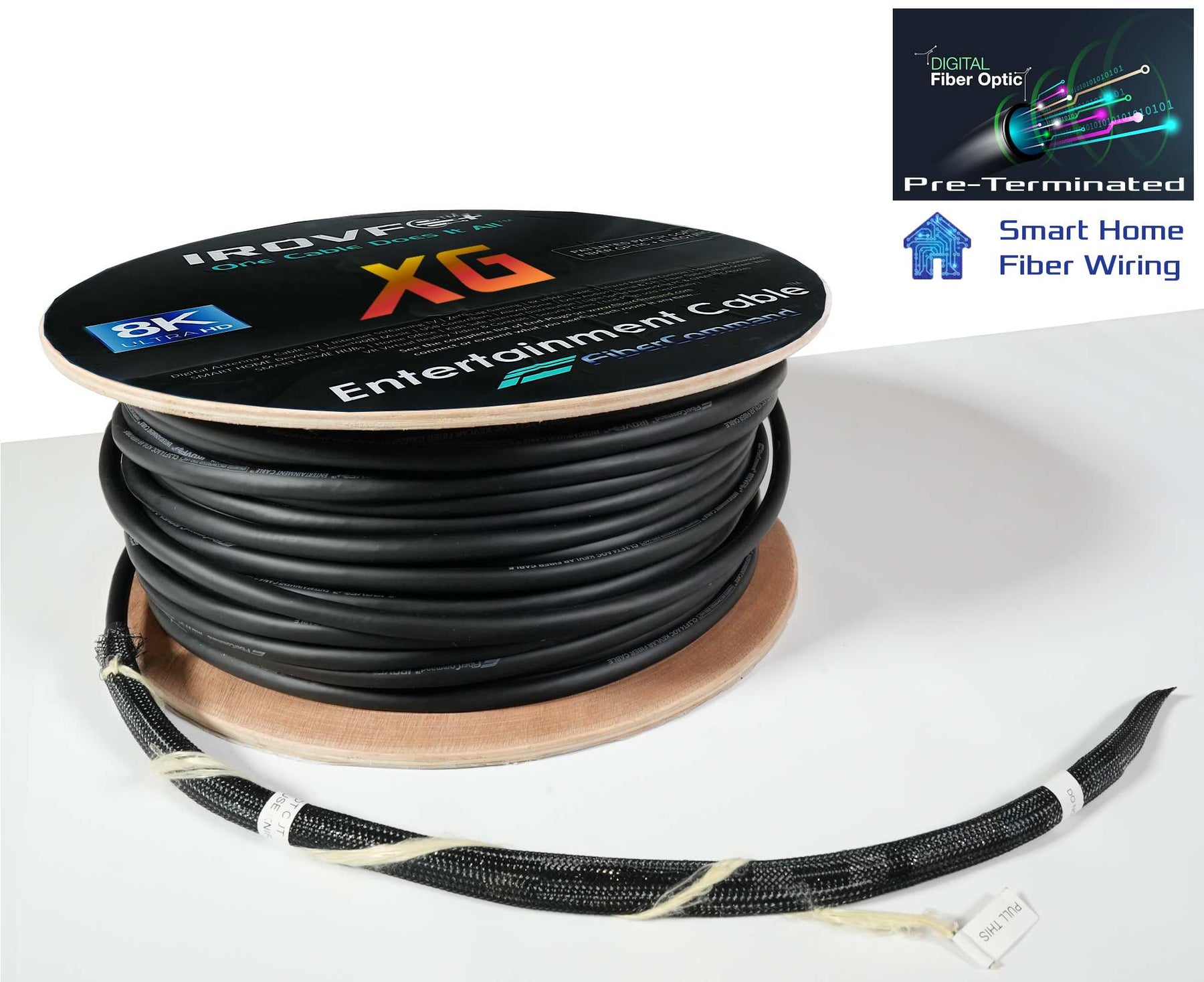PureFiber® XG - HDMI - | كابل ألياف هجين مُجهز مسبقًا مع HDMI 2.1 8k