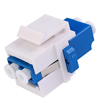 LC Purefiber KEYSTONE | WallPlate dual LC koblingsadapter