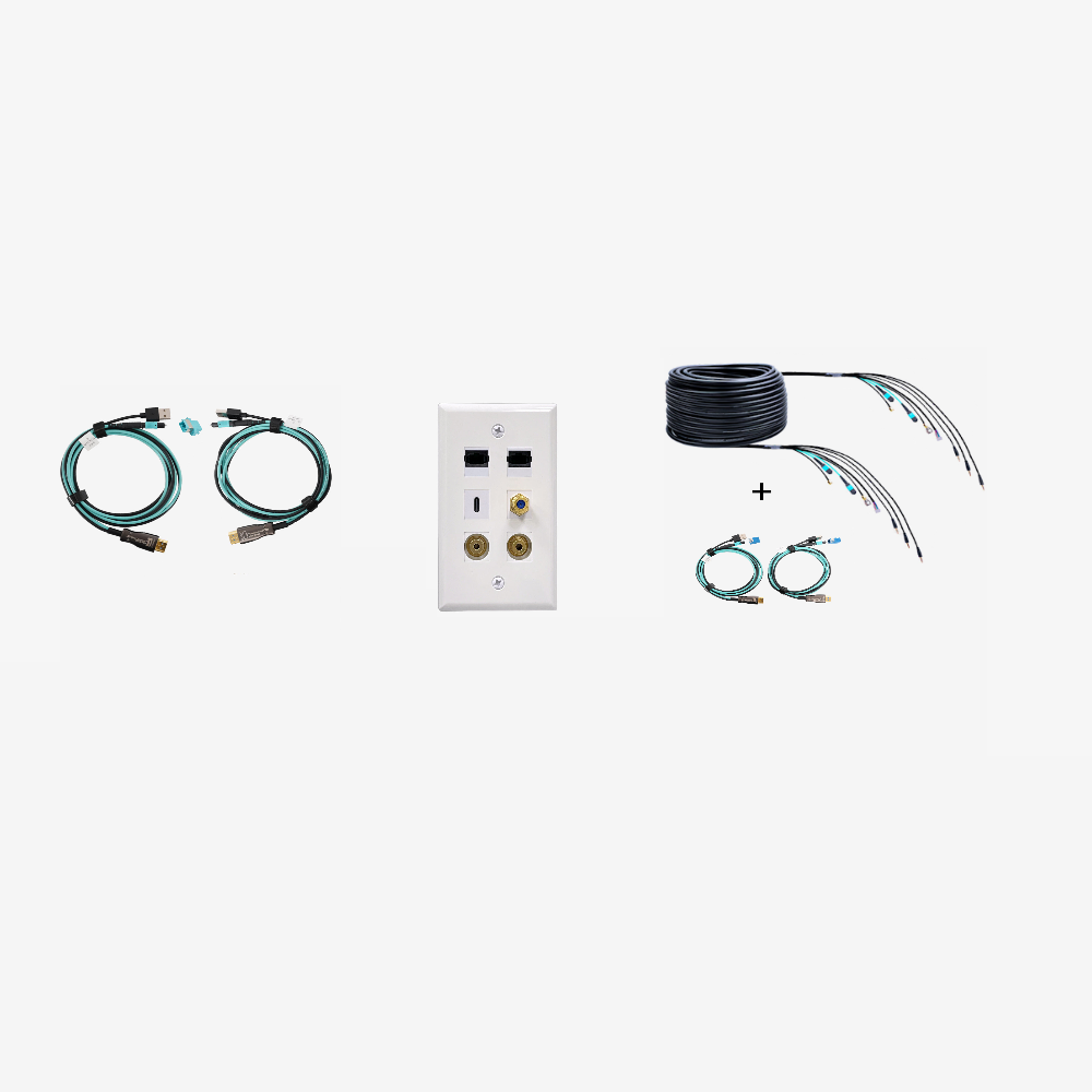 SOURCE TO TV  | HOME THEATER FIBER OPTIC KIT
