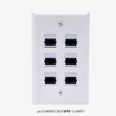 FiberWallplate® - WP9  |   Multi  MPO  connector