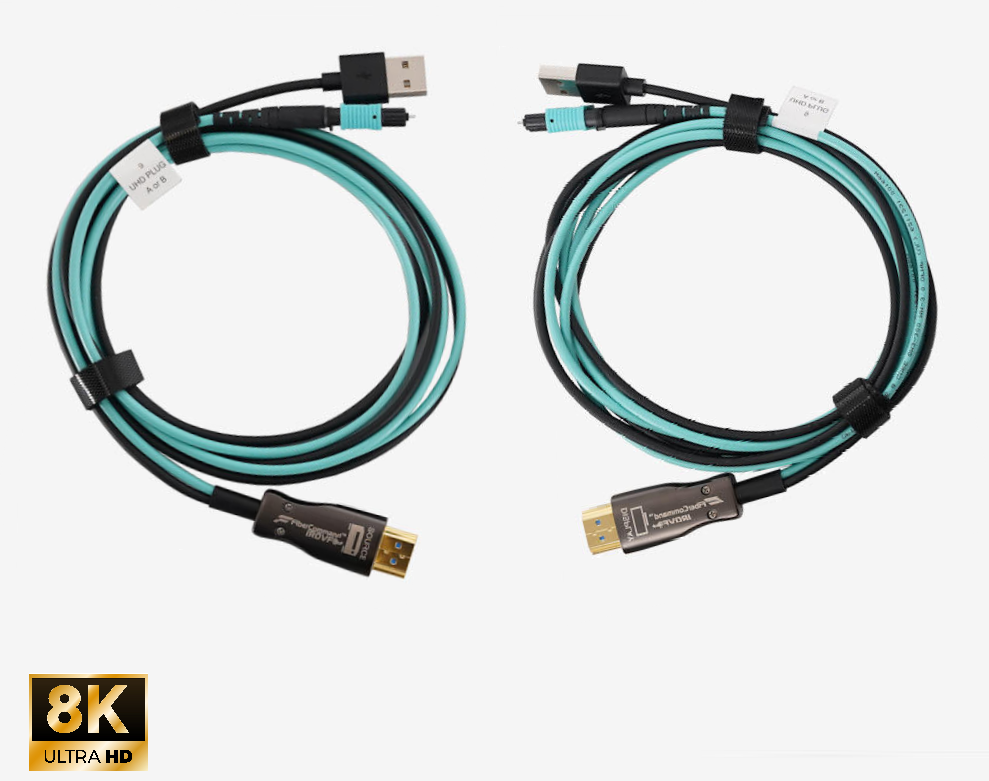 8K LASERTAIL PRO | HDMI 2.1-avslutningar Specifika för PureFiber XG- och PRO-kablar