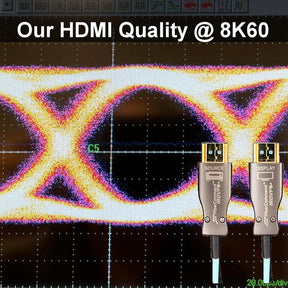 PureFiber® ULTRAVISION® | HDMI 2.1 بسرعة 48 جيجابت في الثانية | 4K120 هرتز | 8 كيلو 60 هرتز | كابل حزمة HDR (G)