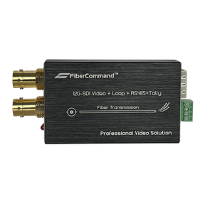 SDI Extender over Fiber   |  12g sdi fiber optic set