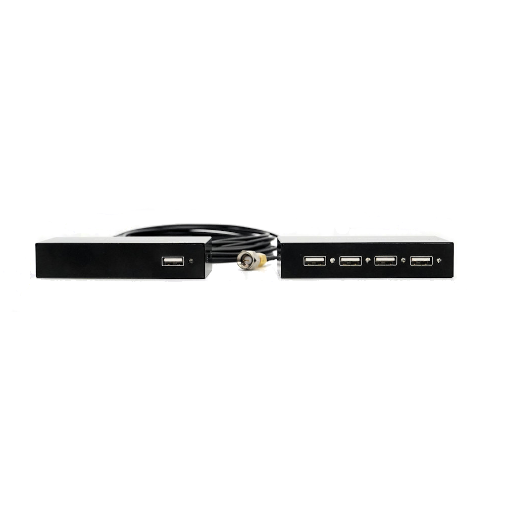 USB-ZERO® | 4X USB 2.0 extender pro hraní her nebo ovladače s nulovým zpožděním