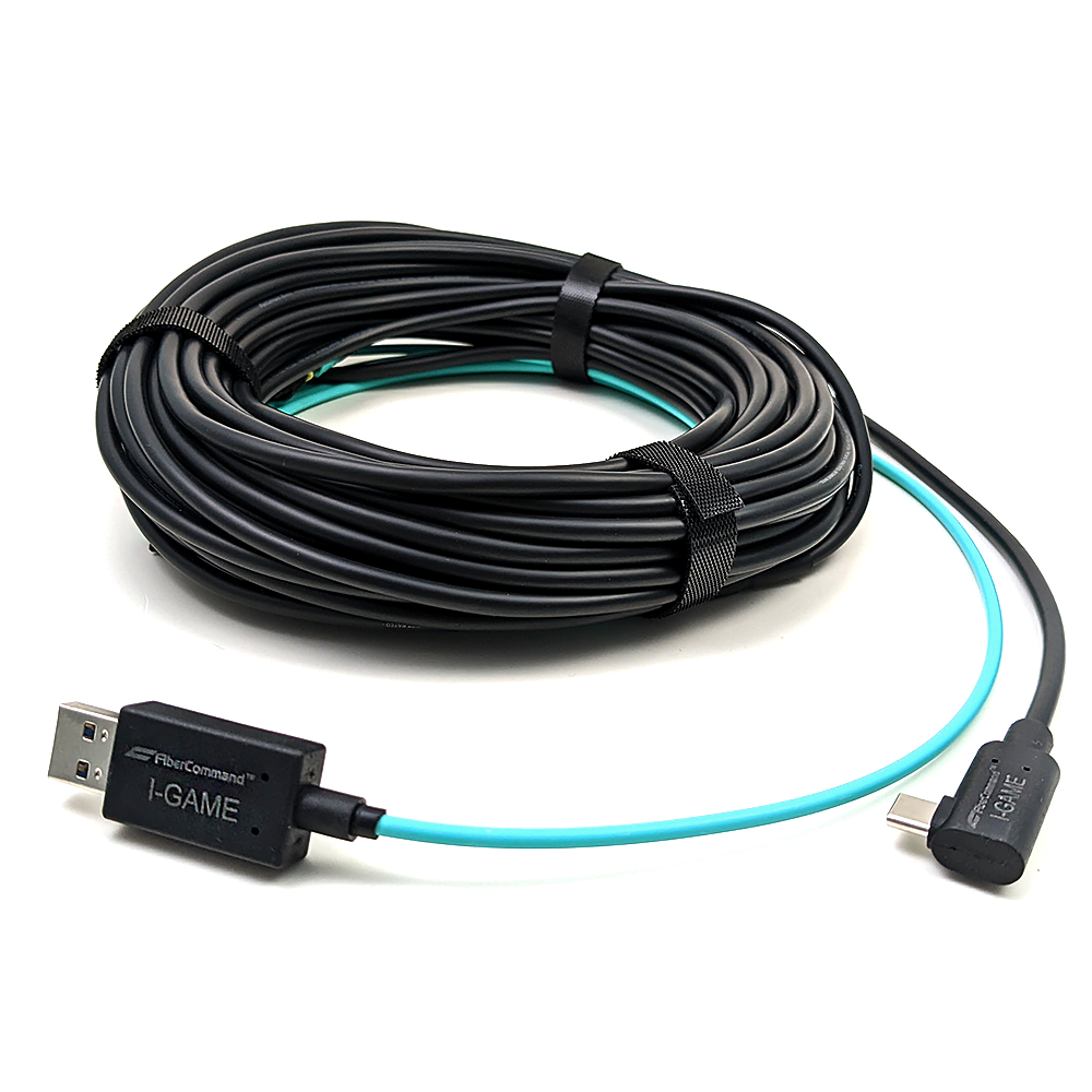 PureFiber® PRO - HDMI et Internet  Câble fibre hybride pré-raccordé a