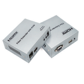 FIBER-BÜRO | KVM Office Extender 4K@60 HDMI-TASTATUR-MAUS über Glasfasergeschwindigkeit